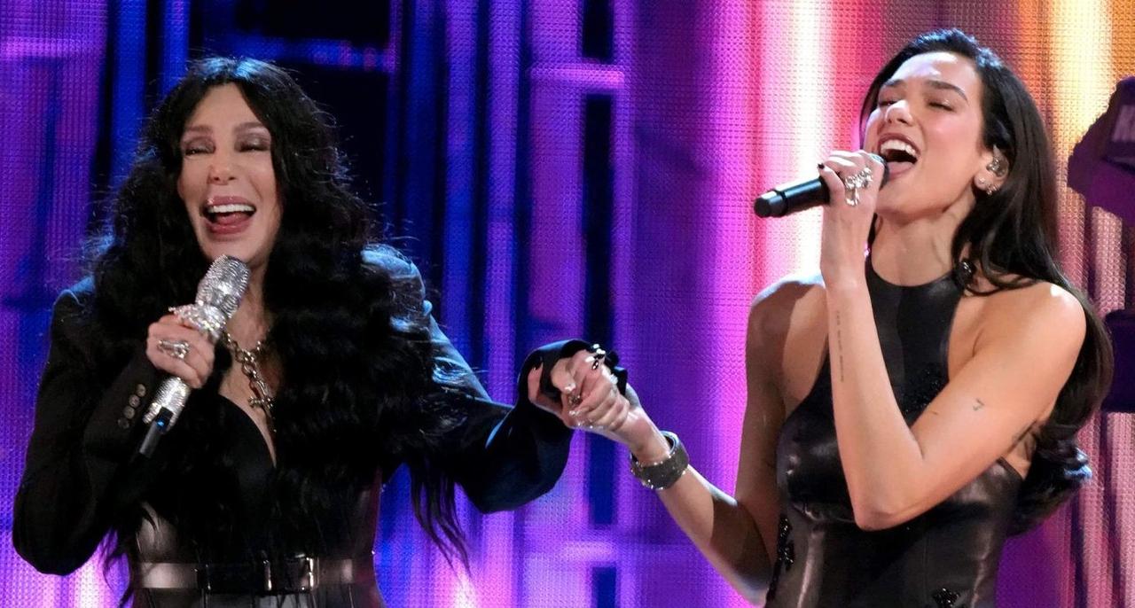 Dua Lipa and Cher Light Up the Stage at Rock &amp; Roll Hall of Fame Induction