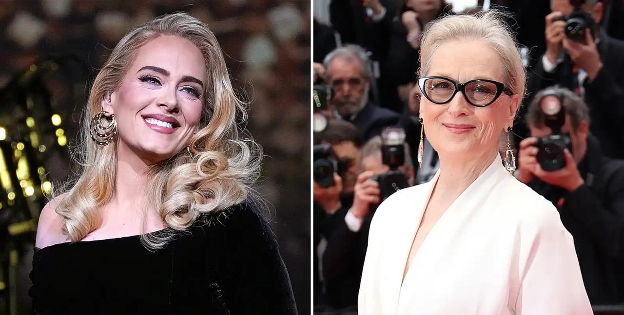 When Adele Met Meryl: &quot;Death Becomes Her&quot; Vibes