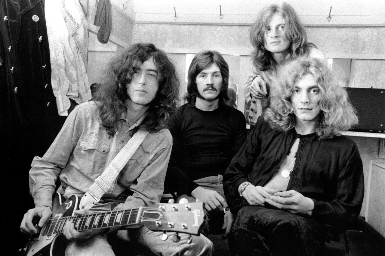 Nearly an hour of unseen Led Zeppelin footage from 1975 has been posted online