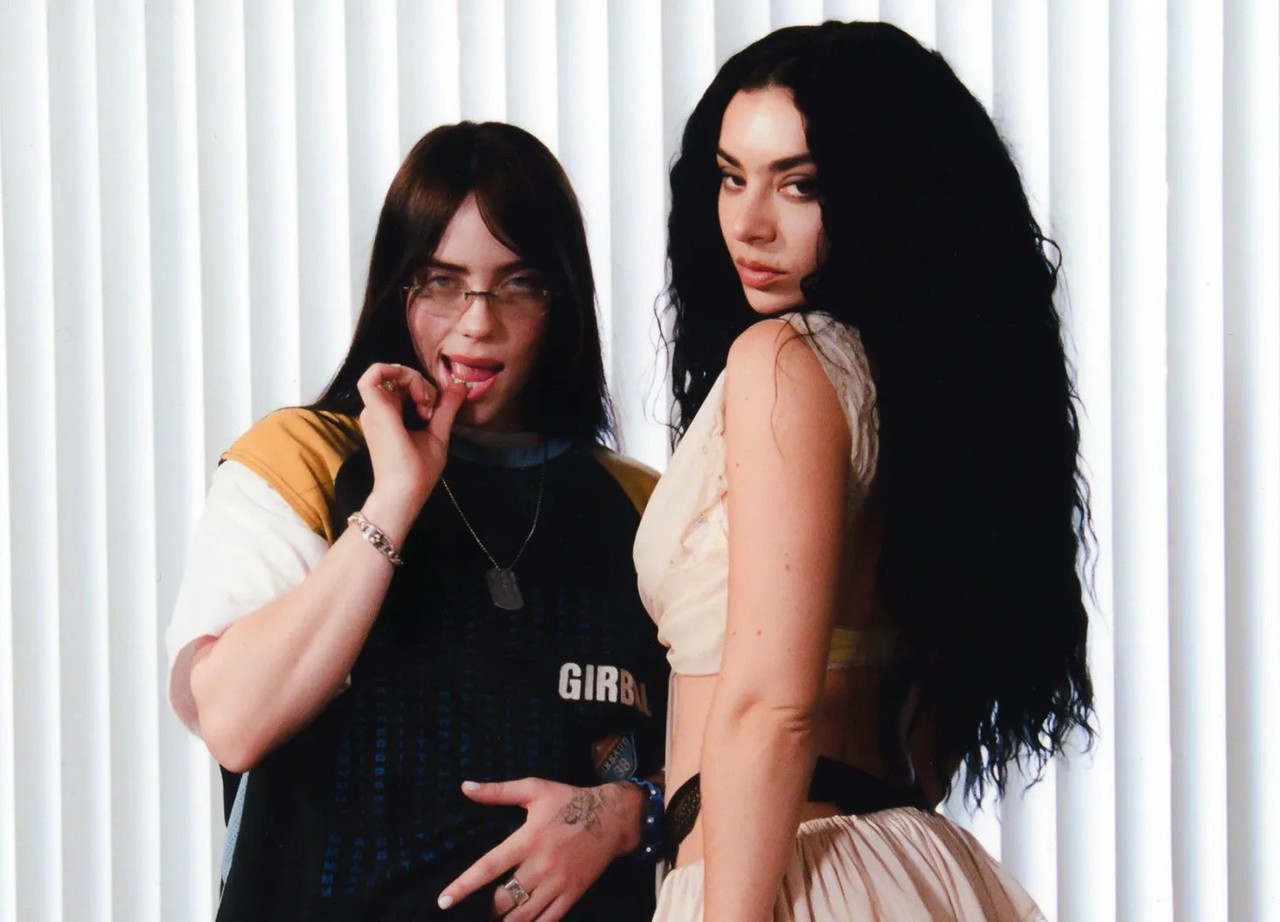 Charli XCX and Billie Eilish Donate 10,000 Pairs of Pants to Charity from Guess Music Video