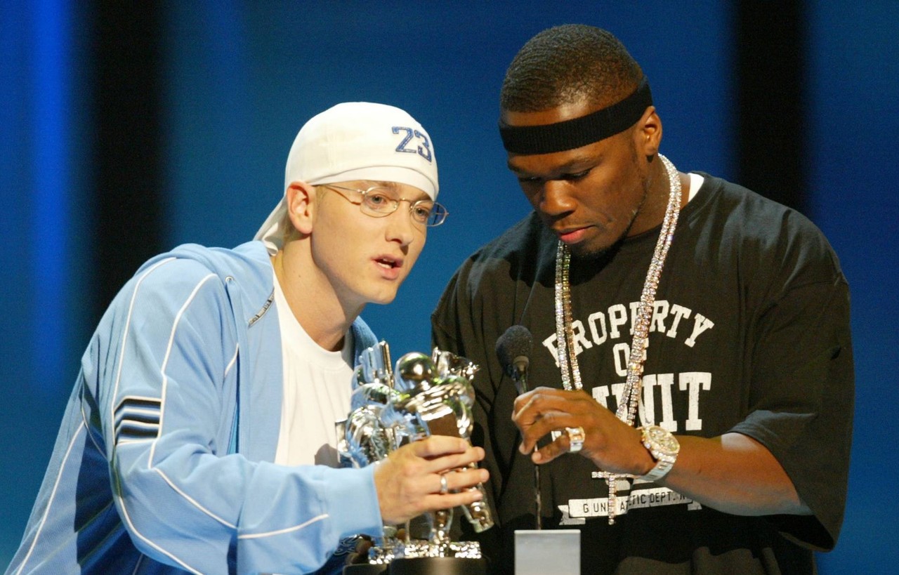 50 Cent Recalls His First "Wild" Meeting with Eminem