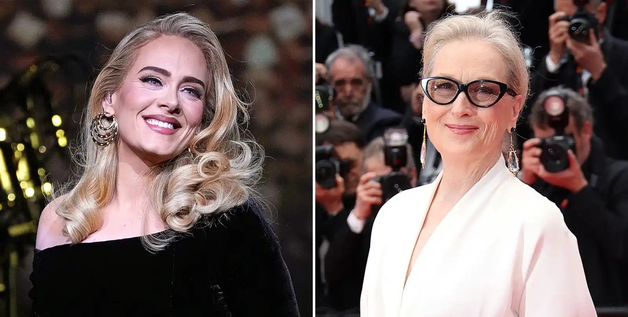 When Adele Met Meryl: "Death Becomes Her" Vibes