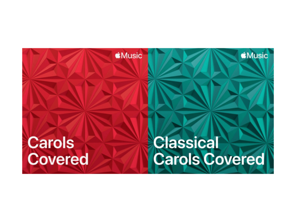 Apple Music presents Christmas playlists and exclusive covers