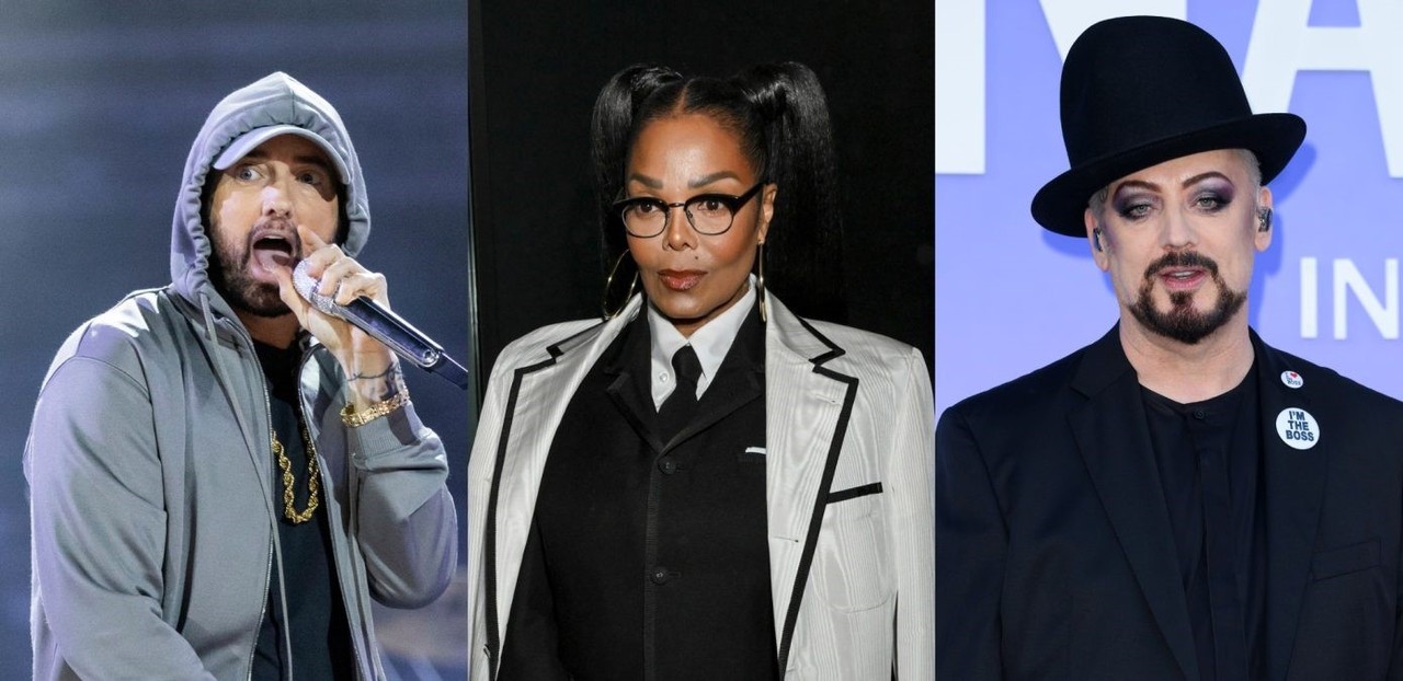 Eminem, Janet Jackson, Boy George Nominated for 2025 Songwriters Hall of Fame