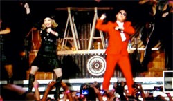 "Gangnam Style" добрался до Мадонны 