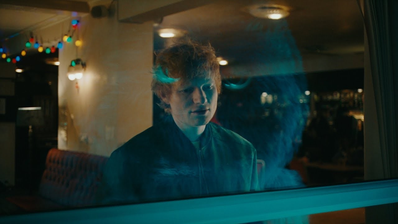 Ed Sheeran’s Sadness Manifest as a Giant Blue Monster in Video for ‘Eyes Closed’
