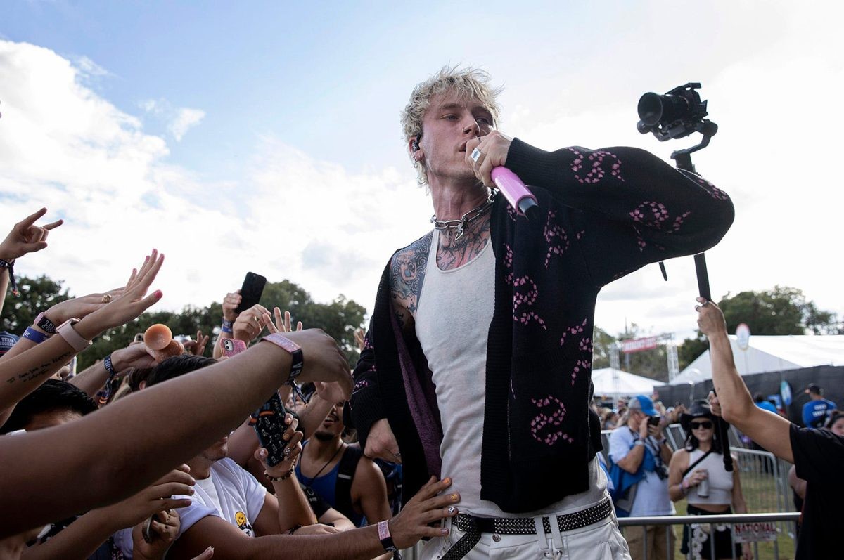 Machine Gun Kelly says he was "banned" from Coachella
