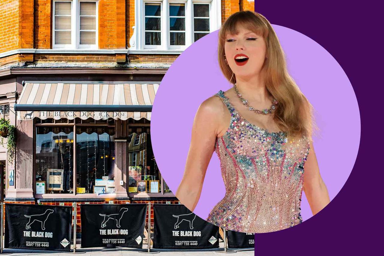 Taylor Swift fans 'overwhelming' London pub The Black Dog